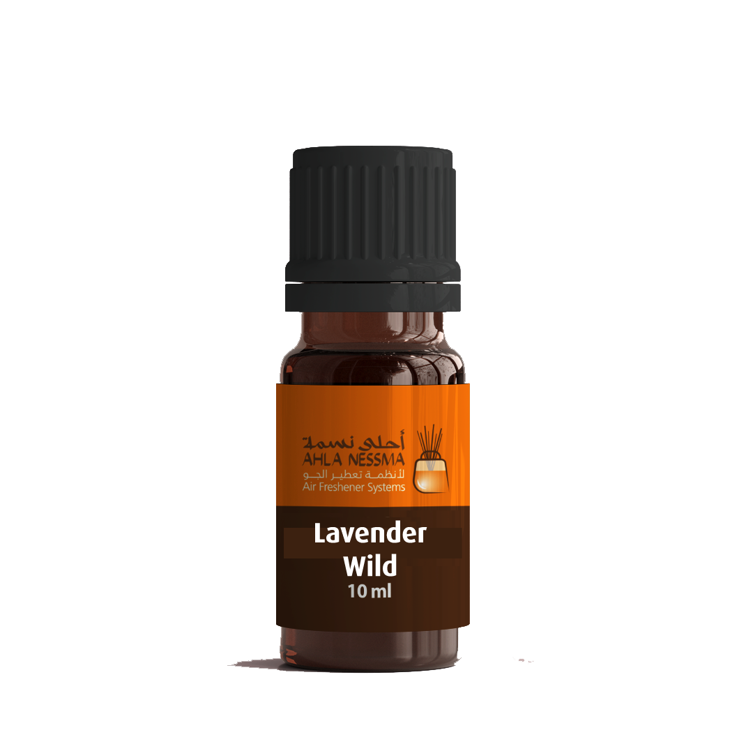 A 15ml bottle of Wild Lavender car diffuser scent