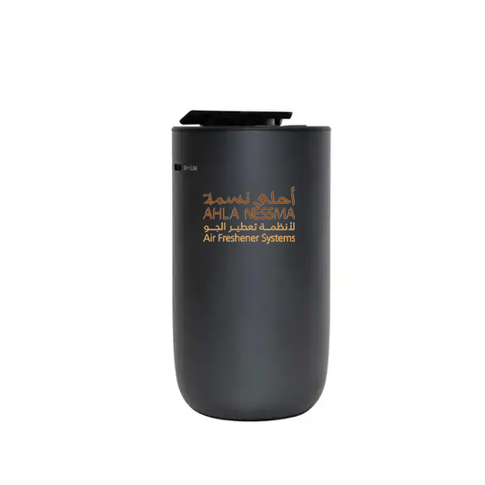 Car scent diffuser - Rechargeable lithium battery - black