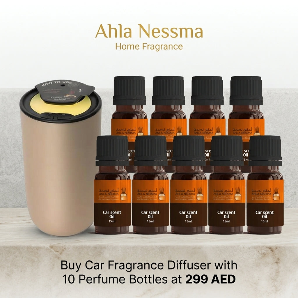 معطر جو للسيارة - بطارية ليثيوم قابلة لإعادة الشحن