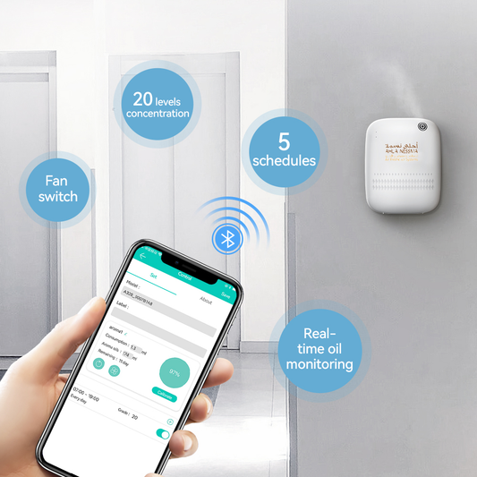 Smart scent diffuser I 400ml I Bluetooth