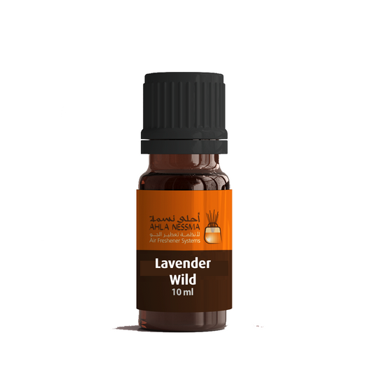 A 15ml bottle of Wild Lavender car diffuser scent